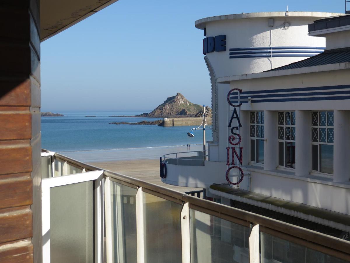 Les Bains Studio Vue Mer Pleneuf-Val-Andre Exterior foto