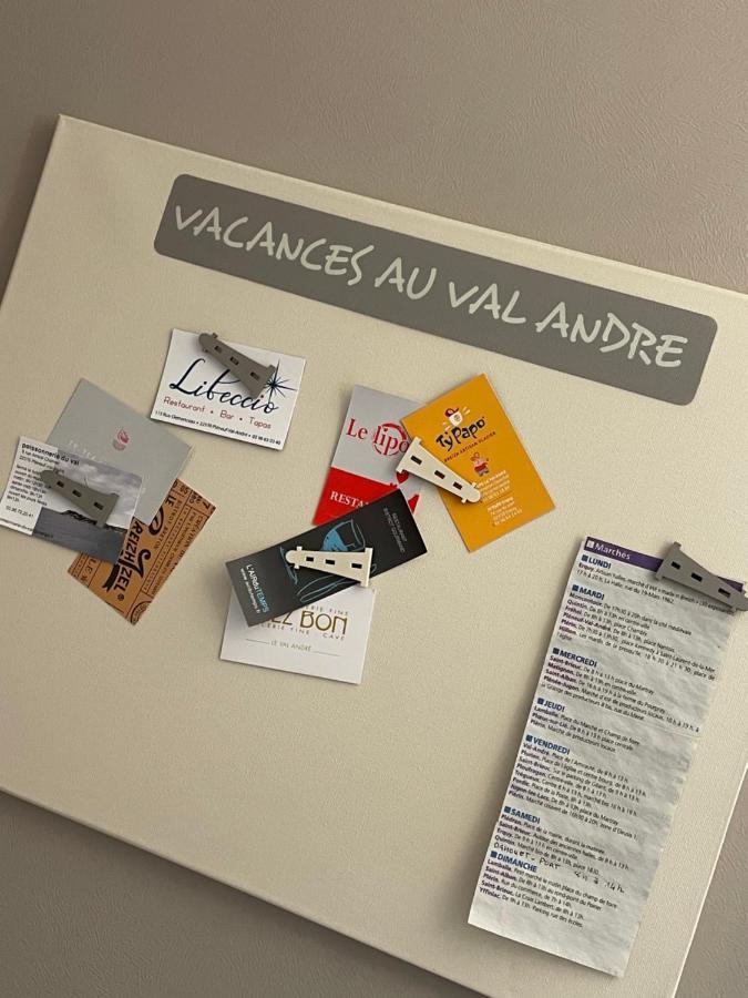 Les Bains Studio Vue Mer Pleneuf-Val-Andre Exterior foto